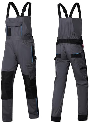 WORK IDEA Pantalon de Travail Stretch pour Hommes avec de Nombreuses Poches et Poches à Outils