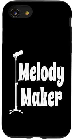 Melody Maker Singer - Microfono divertente per canto, umorismo musicale Custodia per iPhone SE (2020) / 7 / 8