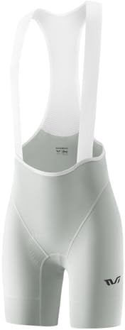 ROCKBROS TVI Radsport Trägerhose für Damen Sommer, Fahrradhose Kurz Gepolstert Bib Shorts Mit Tasche Schnell Trocknende Stoßfeste Radlerhose Träger für Rennrad MTB