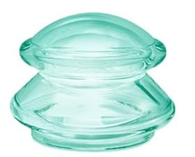 Ventouses de massage en silicone, outils de massage chinois pour soulager les douleurs articulaires, massage du corps pour le visage, le cou, le dos (S, vert)