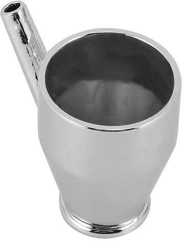 Healeved Airbrush Pigmentbehälter 7cc Kupfer Farbbecher Abnehmbar Klarer Sprühfarbenbecher Wiederverwendbar für Airbrush Malprojekte