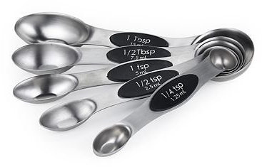 Lakeland Double Ended Magnetic Measuring Spoons - Set of 5