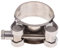 perfk Courroie Collier de pour Silencieux d'Échappement à moto - 32-35mm