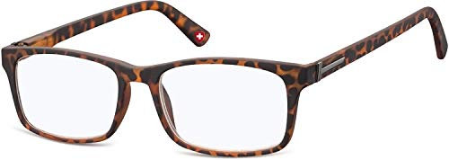 Montana lesebrille Blaulichtfilter Braunstärke +0,00 (blfbox73a)