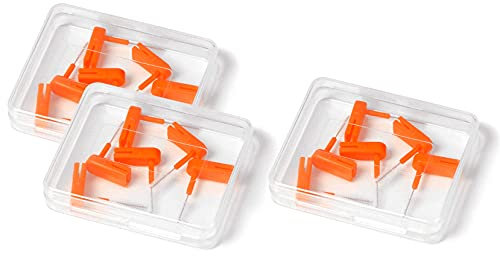 WINGBRUSH Bürstenaufsätze M/L | 3x 6 Aufsätze, schnelle und effektive Reinigung der Zahnzwischenräume | Hohe Reinigungsleistung [Die Höhle der Löwen]