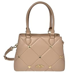 Love Moschino Damen Handtasche, cremefarben