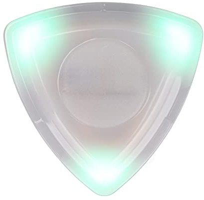 Leuchtendes Plektrum mit Hochempfindlichem LED-Licht Plektrum Als Ersatz für Gitarre (Grün) Gitarren-Zubehör
