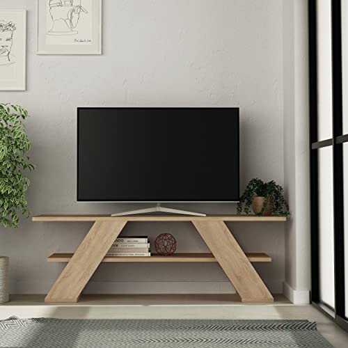 Totò Piccinni Mobile Porta Tv AVION da 120 cm in legno (Naturale)
