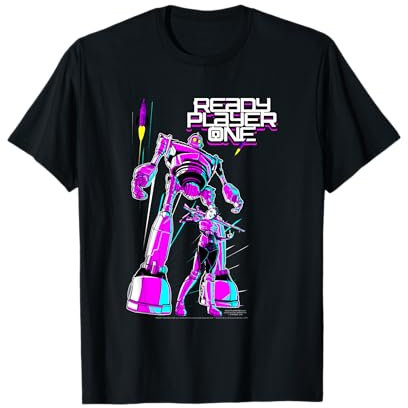 Ready Player One Iron Giant and Art3mis T-Shirt