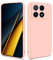 HSP Coque pour Xiaomi Poco X6 Pro 5G [Anti-poussière] étui de Protection en Silicone TPU Premium | Résistant aux Chocs | Protecteur d'écran et de caméra | Housse Ajustement Parfait Mat | Rose