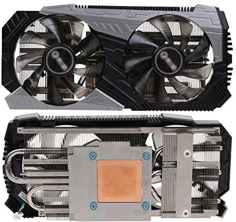 2 unidades por lote de 95 mm/3.74 pulgadas GF10012H12SPA 4Pin 12V VGA Ventilador de refrigeración de tarjeta gráfica para ventilador de CPU RTX2060 Super 6G 8G 12G