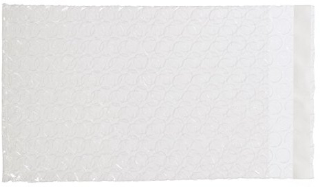 XSY Selbstklebend Luftpolsterbeutel 100 Stück 9 x 19+2.5cm Transparente Luftpolsterfolienbeutel Verpackt Polsterbeutel Schutzbeutel Plastik Taschen