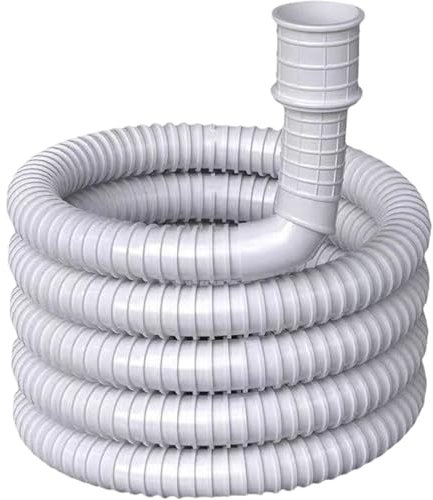 Dehumidifier Drain Hose 10Ft Flexible Drain Hose Cuttable Leakproof Dehumidifier Hose Universal Drain Down Hose Replacement Drainage Pipe for Dehumidifiers, Air Conditioners