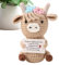 Positive Tiere häkeln,Tier zur emotionalen Unterstützung, Highland Cow Gehäkelte Mehrzweck-Highland Cow Doll, Kleine Positive Häkelpuppen-Dekofiguren für Schreibtische, Regale, Nachttische