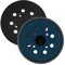 2 Piezas Disco de Lijado125 mm, Almohadillas de Recambio para Lijadora de 5 Pulgadas, Plato soporte redondo de gancho Hook y Loop de 8 Agujeros para lijadoras orbitales aleatorias de pulido