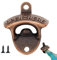 Set of Wall Mounted Bottle Opener, Zinc Alloy Vintage Beer Bottle Opener, for Kitchens, Barand Vintage Rustic Bar