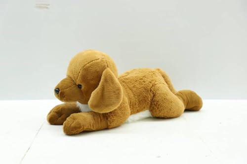 MorisMos riesen Golden Retriever Hund Kuscheltier XXL, 80cm lang groß Hund stofftier plüschtier,Geschenk Kinder Baby