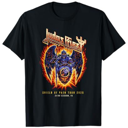 Judas Priest – Shield Of Pain Tour 2025 Clisson T-Shirt
