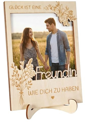 Geschenk Freundin Bilderrahmen, Beste Freundin Geschenke, Geschenk Geburtstag, Perfektes Foto und Dankeschön, Freundschaft, Geburtstag Valentinstag, Jahrestag