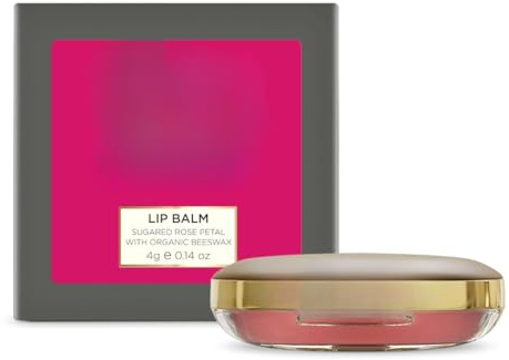 Rose Lip Balm | Organic Nourishing Lip Balm | With Kokum Butter & Rose Petal Concentrate | Deeply Nourishes