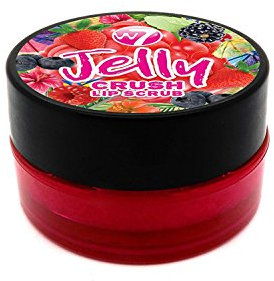 W7 Jelly Crush Lip Scrub Lip Exfoliator 6g-Berry Blast
