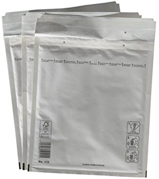 PeakPack 100x Premium Luftpolster Versandtaschen weiß Typ I/9