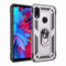 TiHen Custodia Xiaomi Redmi 7, Cover 360° Girevole Ring Armor Bumper TPU Case Magnetica Supporto Smartphone Silicone Custodie con Pellicola Protettiva per Xiaomi Redmi 7,Argento