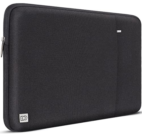 DOMISO MacBook Air M4 13 Zoll Hülle,Laptoptasche Laptop Hülle Tasche Kompatibel mit 13 Zoll M4/M3/M2/M1 (2025-2018) A3240 A3113 A2681 A2337, MacBook Pro M2/A2686 M1/A2338,Laptophülle Sleeve,Schwarz