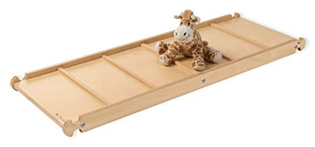 Pinolino 398304 Kletter-und Rutschbrett, Natur