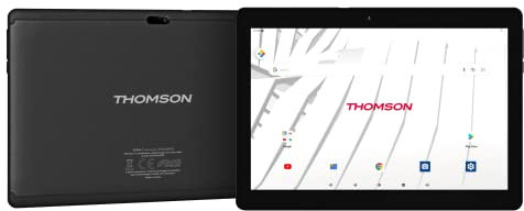 Thomson 10-inch Teo Android 11 Tablet/Quad CORE/A100/ 2GB, W126753151 (/ Quad CORE/A100/ 2GB RAM+32GB ROM/ 800 * 1280 IPS Screen/0.3+2mp camera/4000mAh Battery/Plastic), Schwarz