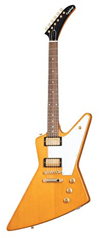 Epiphone 1958 Korina Explorer Aged Natural - E-Gitarre