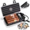 Marvero boite a cigare - humidificateur cigare de voyage avec disque humidificateur intégré, autocollants, coupe-cigares et support de golf | hermétique