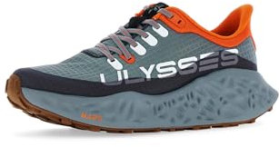 ULYSSES Unisex Maikoh Laufschuhe Trailschuh Slate/Tangerine - Grau 43