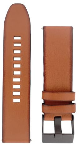 Diesel Armbanduhren für Herren 24mm, Beige Leder, original ersatzband für DZ1764