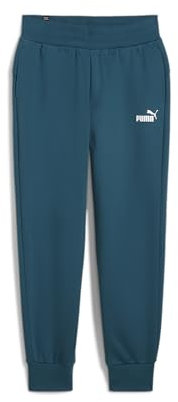 PUMA Damen Essentials Jogginghose S Cold Green ┃Basic Sporthose in Regular Fit Damen