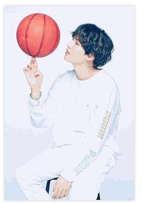 MOHTOY K-Pop BTS Poster 99 Leinwandposter, Wandkunst, Dekordruck, Bild, Gemälde für Wohnzimmer, Schlafzimmer, Dekoration, ungerahmt, 30 x 45 cm