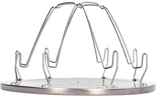 Camping -Toaster für Gasherd Klappkolben Herd Toaster Tragbarer Edelstahl 4 Schicht Propan Bread Toaster Rackhalter für Camping -Fischerei Wandern, Toast Rack