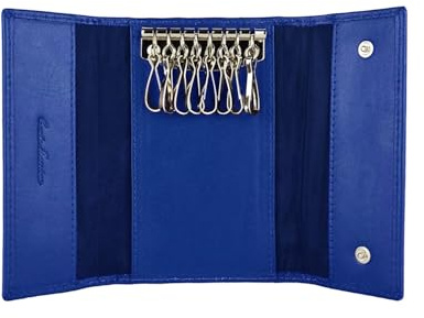 CONTE MASSIMO Porte-clés pour Homme et Femme en Cuir Véritable Sans Boîte