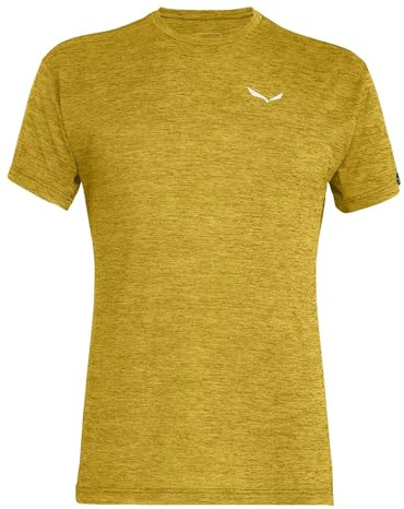 SALEWA Puez Melange Dry'Ton T-Shirt Uomo, Olive Oil Melange, 6XL