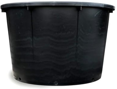 Tiesto Maceta Super macetón sin Asas. 285 litros. Ø 90 x 55 Cm. Exterior para Plantas y arboles Grandes. Segura Garden. Ventajas Mayor Crecimiento y Facilidad de traslado. Resistente a los Rayos UV