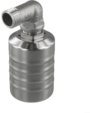 Gettimore 304 Edelstahl Schwimmender Kugelhahn 1/2 Zoll Automatische Wasserstandskontrolle Absperrventil für Wassertank
