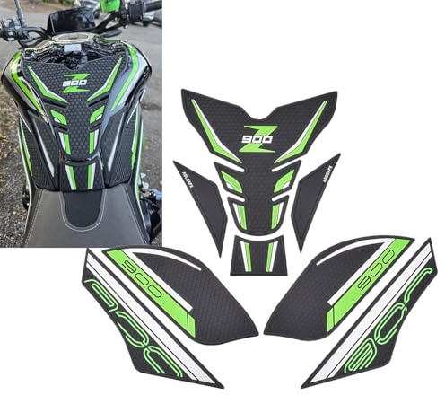SHINKXMT - Kit de pegatinas antideslizantes para depósito de combustible de motocicleta rodilleras compatibles con Ka&wa&sa&ki Z900 Z 900 Z-900 2025 2026