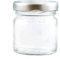 Pack of 100 41ml Mini Glass Jam Jars (1.5oz) including Twist Off lids - Perfect for Jam, Marmalade, Preserves, Sample Pots and more. (Silver Lid, Pack of 100)