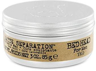 Tigi Bed Head Men Matte Separation Workable Wax, 1er Pack, (1x 85 g)