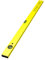 Handelskönig Wasserwaage 180 cm Messwerkzeug Alu-Wasserwaage Waage Messgenauigkeit: 0,5 mm/m = 0,029°