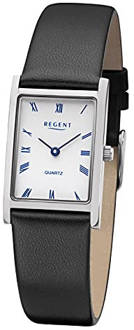 Regent Damen Analog Quarz Uhr mit Leder Armband 12111252