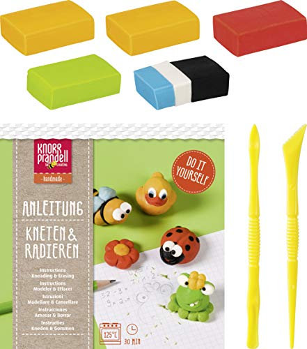 Knorr prandell 212159104, Bastel-Set Summertime, Kneten & Radieren