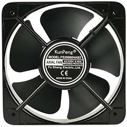 Shiwaki 220 V Ventola Di Raffreddamento Industriale 200x200x60mm Montaggio Su Rack Per Ventilatore Per Armadio Industriale