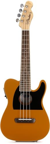 Fender Fullertone Tele Ukulele - Blonde - Konzert Ukulele