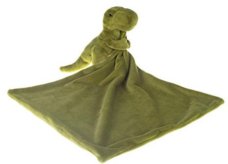 Apricot Lamb - Schlaf-gut-Dinosaurier Schmusetuch Plüsch Komfort Kuscheltier für Babys - weich & waschbar - 33 cm